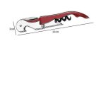 Ouvre - vin en tire - bouchon chrom robuste avec coupe - papier d'aluminium, cl a vin professionnelle ...