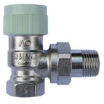 Oventrop - corps de robinet equerre 15x21 rfv 9 a encombrements r�duits et pr�r�glage progressif (capuchon ...