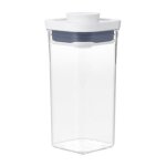 Oxo - bote de conservation pop mini carre 0, 5 l - transparent