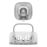 Oxo - porte - eponge a ventouse - gris