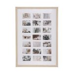 P�le - m�le multivues 21 photos en bois 70. 2 x 100. 2 cm