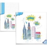 P'tit clown re22516 - lot de 20 serviettes anniversaire super - h�ros