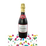 P'tit clown re28910 - bouteille de champagne lanc