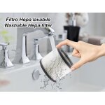 P202asp250, noir cendres professionnel 800w, rservoir 15 l, filtre hepa, fonction souffleur, aspirateur ...