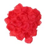 Pack de 100 p�tales de rose - 100610red - rouge couleur : rouge