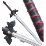 Pack 2 epe?es link latex mousse master sword zelda epee excalibur black edition repliksword