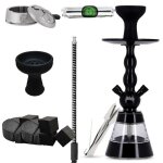 Pack chicha 3b design + charbons coco + kaloud lotus + foyer silicone + accessoires