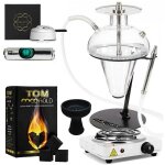 Pack chicha oduman n5 junior + foyer vortex silicone + kaloud lotus + plaque �lectrique + charbon tom ...