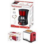 Pack dejeuner cafetière machine a café programmable inox rouge 1. 5l 1000w + grille - pain inox rouge ... Pack dejeuner cafetière machine a café programmable inox rouge 1. 5l 1000w + grille - pain inox rouge ...