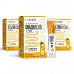Pack mensuel kombucha citron yuzu : 3 boites teazen tz - pkoctnx3