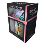 Pack squid game - tasse, sous - verre et porte - cl�s