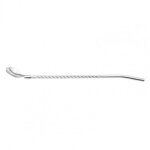 Paille a boire r�utilisable en formme de fleur en acier inoxydable, cuill�re a caf� cr�ative pour boisson, ...