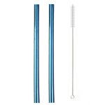 Paille a boire réutilisable en acier inoxydable 304, grande paille métallique de 12mm pour perles de ... Paille a boire réutilisable en acier inoxydable 304, grande paille métallique de 12mm pour perles de ...