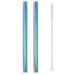 Paille a boire réutilisable en acier inoxydable 304, grande paille métallique de 12mm pour perles de ... Paille a boire réutilisable en acier inoxydable 304, grande paille métallique de 12mm pour perles de ...
