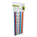 Pailles ecologiques en papier (lot de 25) multicolores fik458 Pailles ecologiques en papier (lot de 25) multicolores fik458