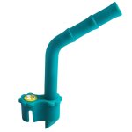 Paille verte - assiette en silicone pour bb, cuillre, fourchette, produit'alimentation, aspiration ...