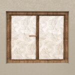 Paire de brise bise 60x120 cm celia taupe, par soleil d'ocre