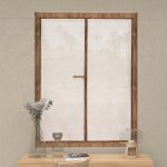 Paire de brise bise 60x160 cm celia blanc, par soleil d'ocre