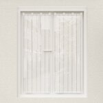 Paire brise bise 60x160 cm charlotte, par soleil d'ocre