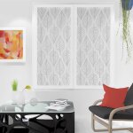 Paire de brise bise 60x160 cm maud gris, par soleil d'ocre