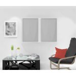 Paire de brise bise 70x90 cm dolly gris, par soleil d'ocre