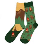 Paire de chaussettes coton passion randonnee homme