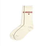 Paire de chaussettes paillettes amoureuse femme