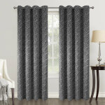 Paire de rideaux obscurcissants au style g�om�trique