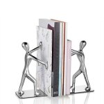 Paire de serre - livres humano�des cr�atifs en acier inoxydable, petits, tendance, pour homme kung fu, ...