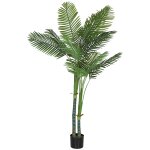 Palmier artificiel grande taille h. 180cm palmier areca 14 feuilles grand r�alisme pe vert