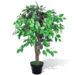 Palmier artificiel plastique avec pot 90 cm Palmier artificiel plastique avec pot 90 cm