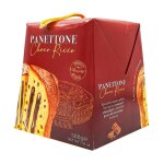 Panettone aux p�pites de chocolat et fourr� a la cr�me chocolat - bo�te 500g