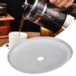 Panier a caf universel, presse franaise, mnage, tasse a caf, filtre ajour, maille en nylon