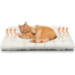 Panier chat coussin auto chauffant, couverture douce et moelleuse pour chats chiens, tapis thermique ...