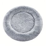 Panier pour chien, lit ronde en forme de beignet, canap�, coussin central amovible et lavable, tissu ...