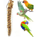Panier a fruits en acier inoxydable pour perroquets, panier a fruits pour oiseaux, support a nourriture ...