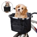 Panier a guidon de v�lo amovible avant pour chien et chat, sac de shopping pour pique - nique, portant ...