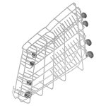 Panier inferieur lave - vaisselle (1758971200 beko far continental edison oceanic aya)
