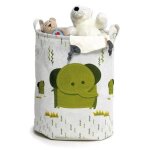 Panier � jouets et � linge el�phant - domopak living - multicolore - enfant - accessoires de buanderie ...