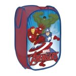 Panier a linge coffre a jouets rangement avengers