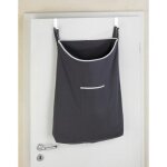 Panier � linge � suspendre - canguro - coton - 65 l - gris wenko