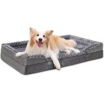 Panier moyen chien orthopédique, mémoire de forme coussin chien dehoussable, canapé lavable, lit avec ... Panier moyen chien orthopédique, mémoire de forme coussin chien dehoussable, canapé lavable, lit avec ...