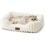 Panier orthopdique pour chien, canap lavable en fausse fourrure pour animaux, surface douce et fond ...