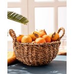 Panier en osier moyen poline