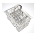 Panier porte couverts gris pour lave vaisselle indesit hotpoint ariston