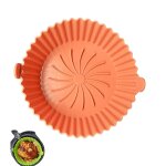 Panier r�utilisable en silicone, pour le remplacement du four du papier parchemin, doublure d'insertion ...