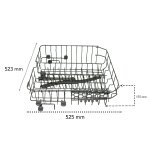 Panier sup�rieur 525 x 523 x 175 mm lave - vaisselle (1045615 34422310 aya brandt curtiss fagor far high ...