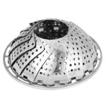 Panier a vaisselle extensible, maille pliante en acier inoxydable, pour aliments, légumes, ¿ufs, cuiseur ... Panier a vaisselle extensible, maille pliante en acier inoxydable, pour aliments, légumes, ¿ufs, cuiseur ...