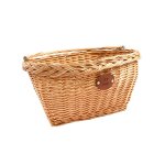 Panier de v�lo avant en osier fixation guidon