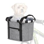 Panier de vélo pliant, cage de transport pour petits animaux de compagnie, panier de courses, accessoires ... Panier de vélo pliant, cage de transport pour petits animaux de compagnie, panier de courses, accessoires ...